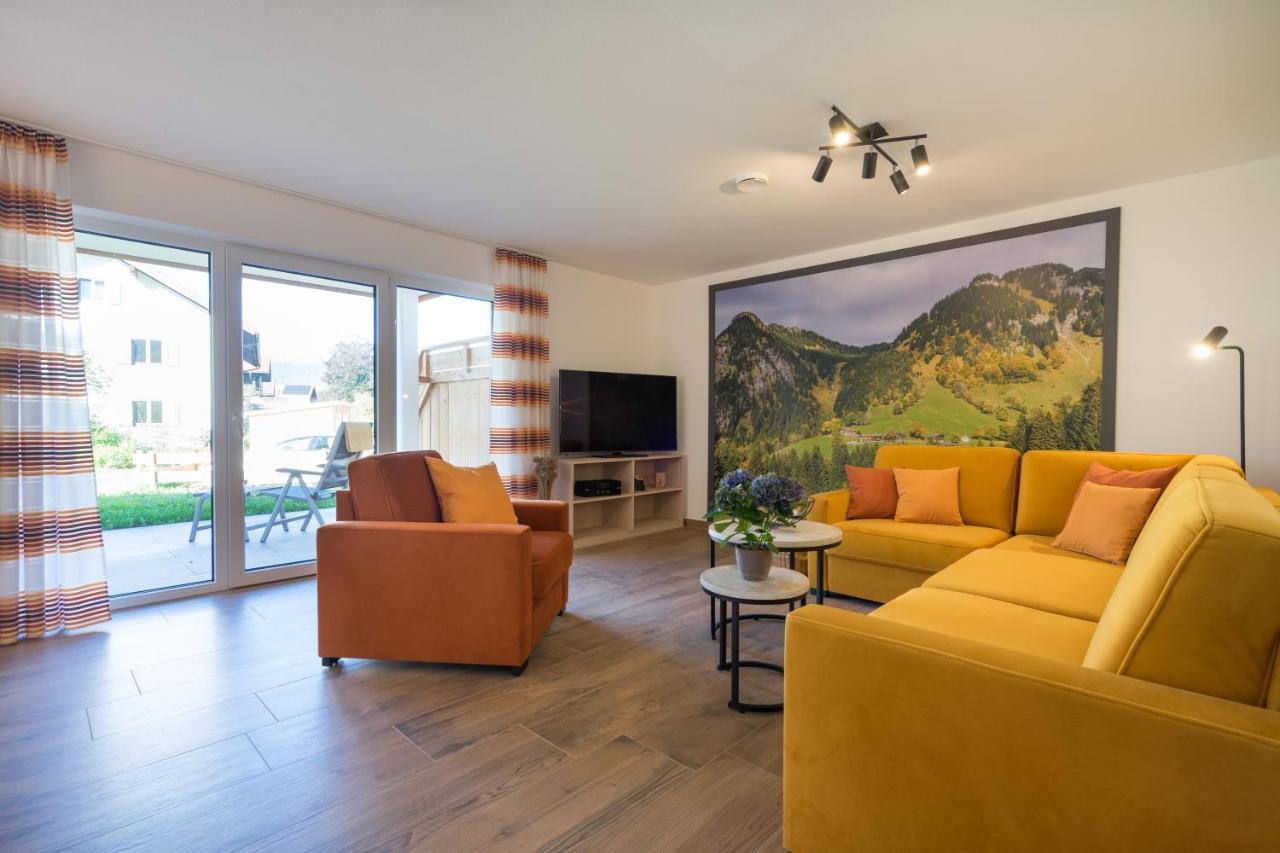 Ferienwohnungen Alpentraum - Oberstdorfer Berglodge ภายนอก รูปภาพ